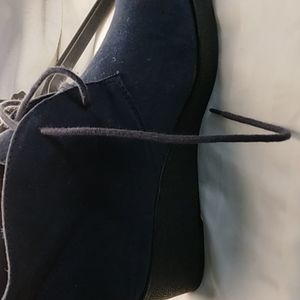 Womens Fabric upper shoes.